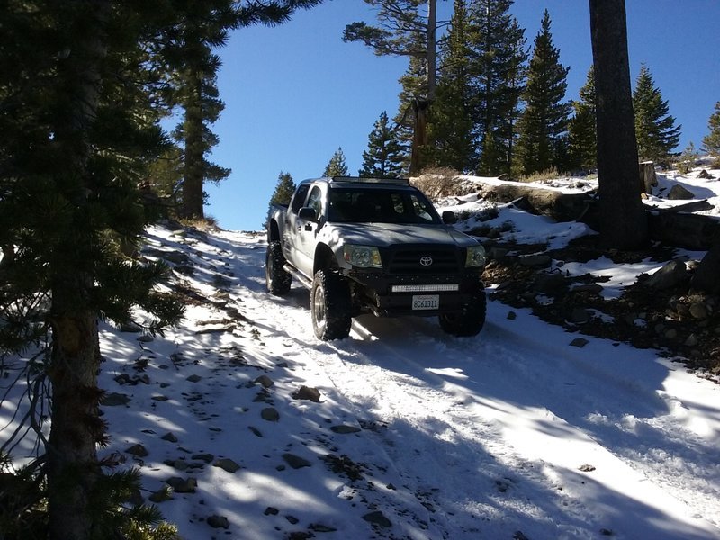 Genoa Peak Road Trail East Tahoe Basin Tacoma World