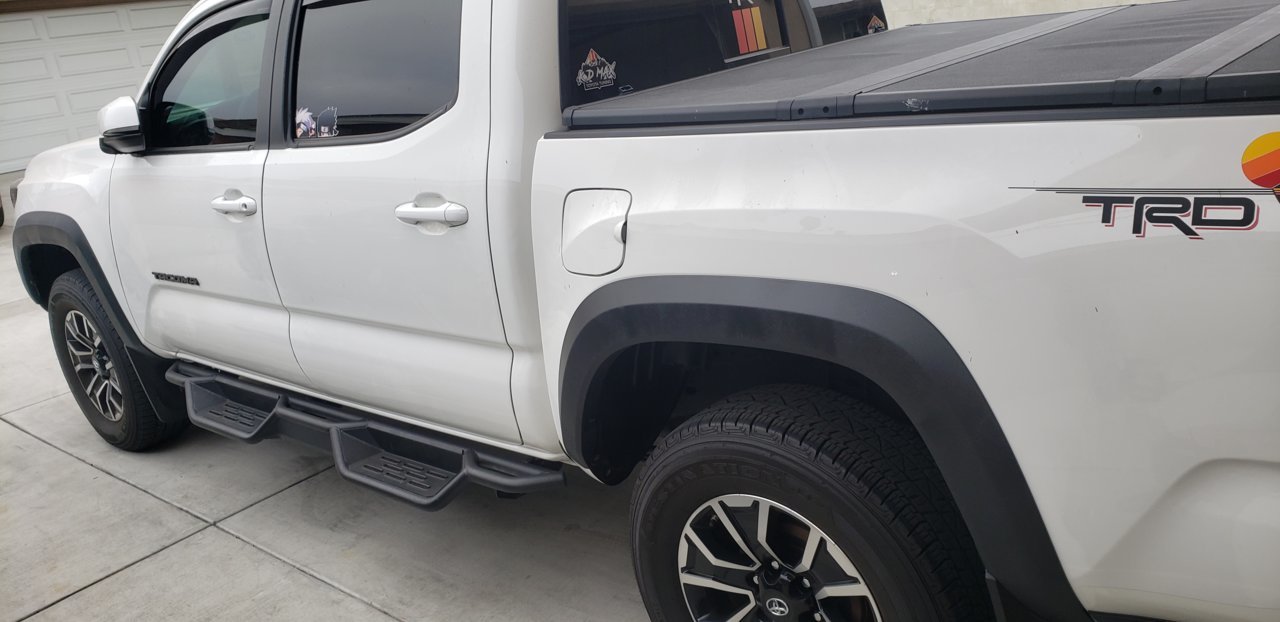 Fender Flares With Raptor Liner Tacoma World