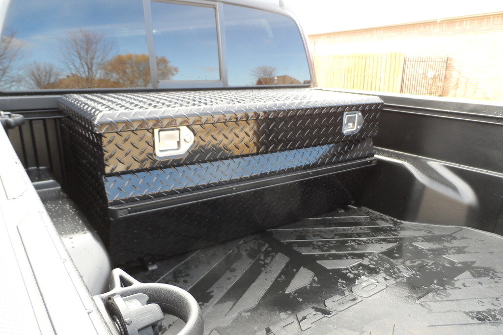 Truck bed tool boxes thread