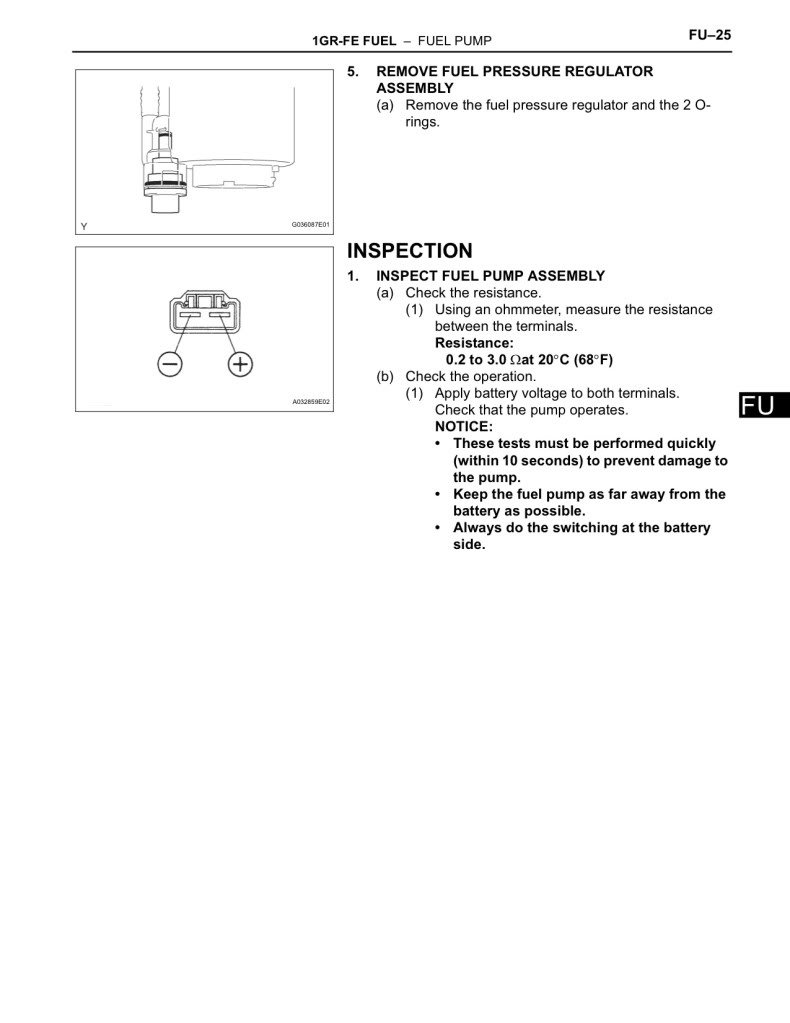 Wiring Diagram For Fuel Pump