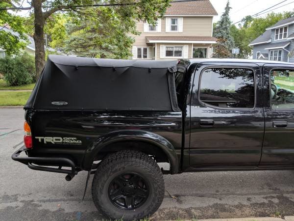 SOLD Locally - Black Double Cab Soft Topper - $350 - 1st gen or 2nd gen ...