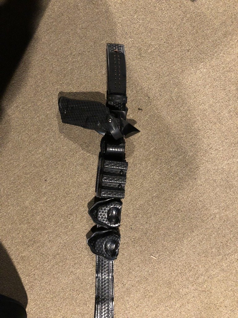 Safariland basketweave 2024 duty belt