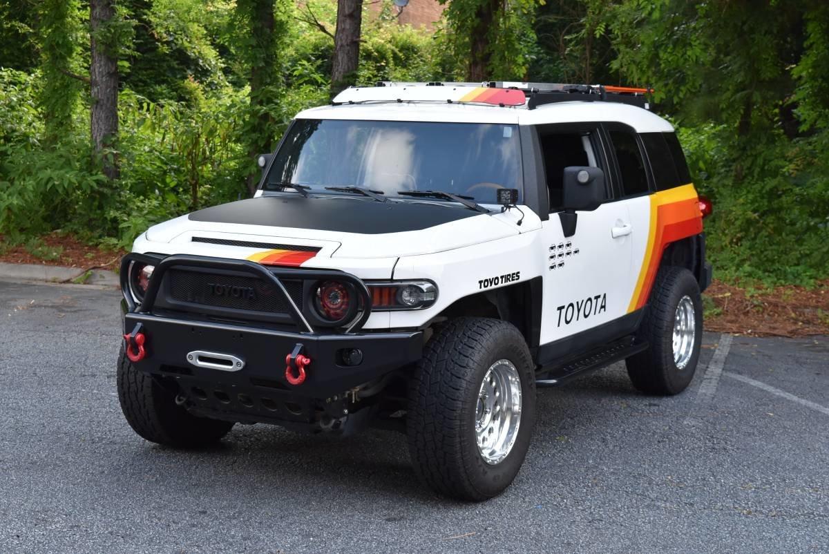 2012 Toyota Fj Cruiser 4wd Manual W Ironman Stewart Livery