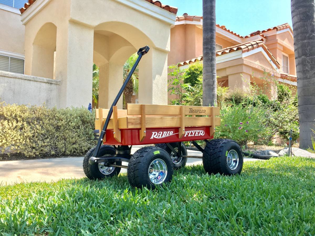 Lifted radio cheap flyer wagon