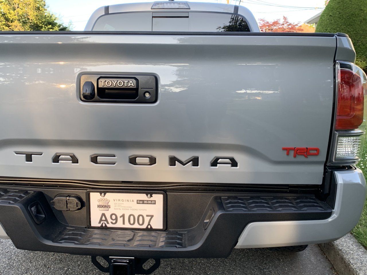 '22 TRD tailgate badging | Tacoma World