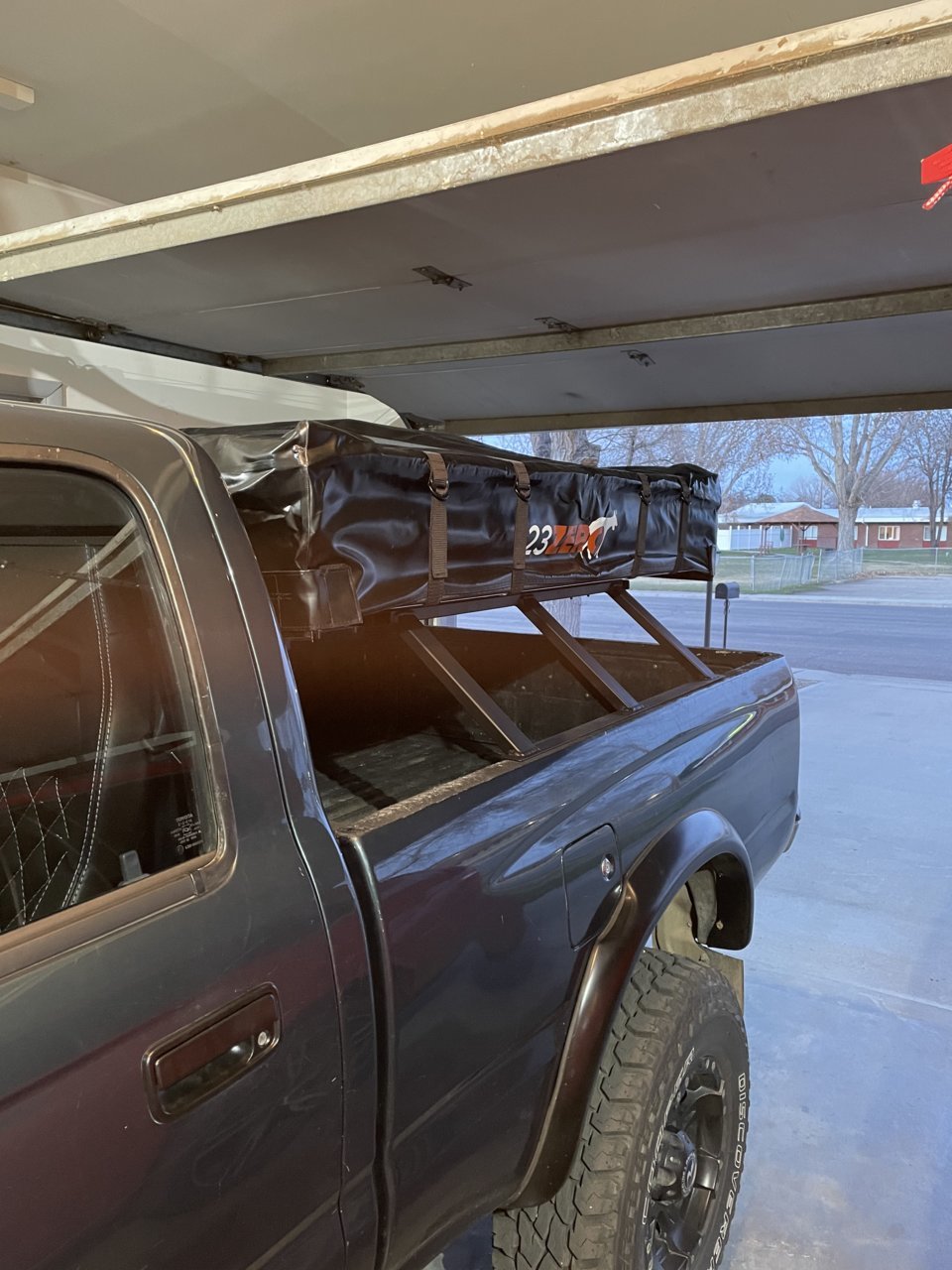 Diy overland truck online bed rack