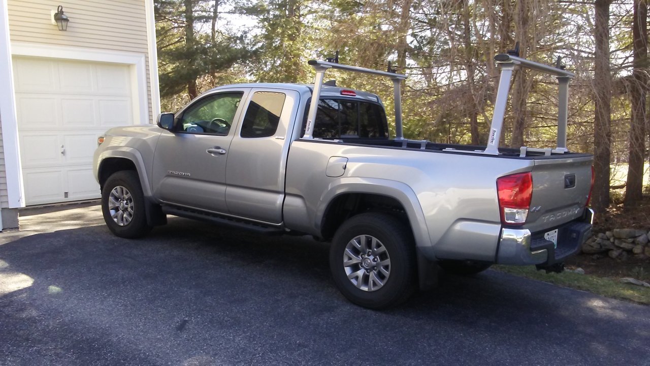 TracOne Ladder Racks on a 2017 SR5 Tacoma World