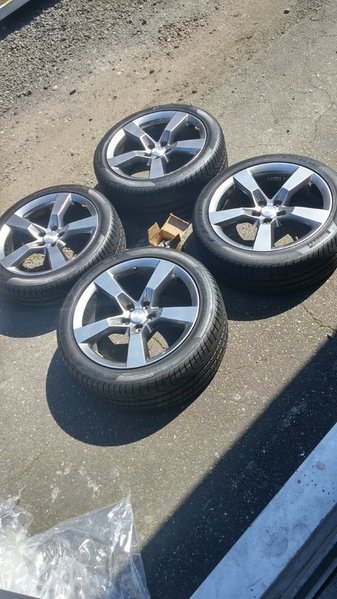 2012 Camaro rims and tires | Tacoma World