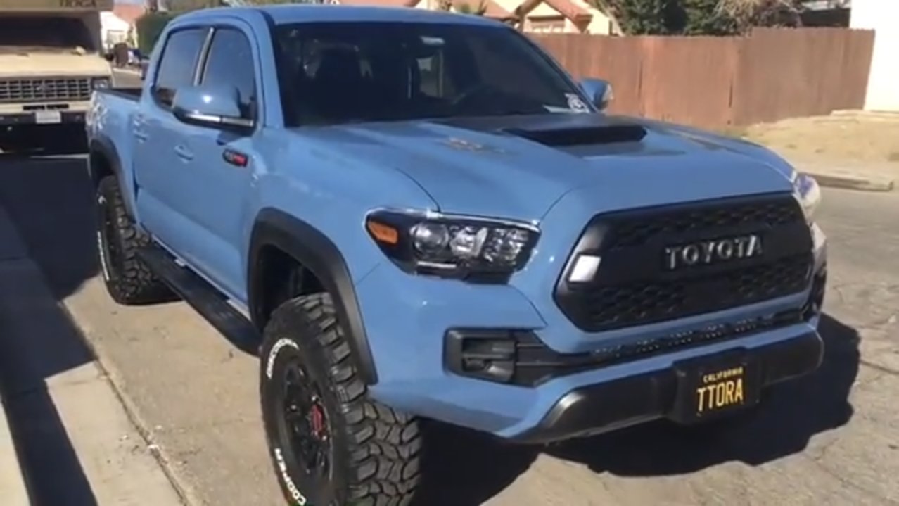 2018 Cavalry Blue Trd Pro Tacoma Page 11 Tacoma World