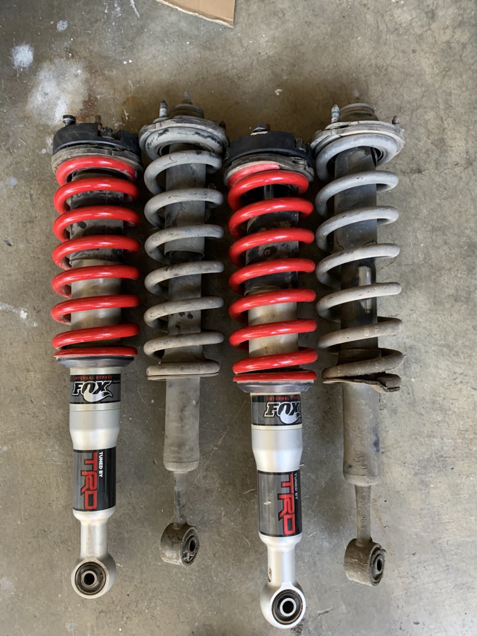 Installed Trd pro fox shocks | Tacoma World