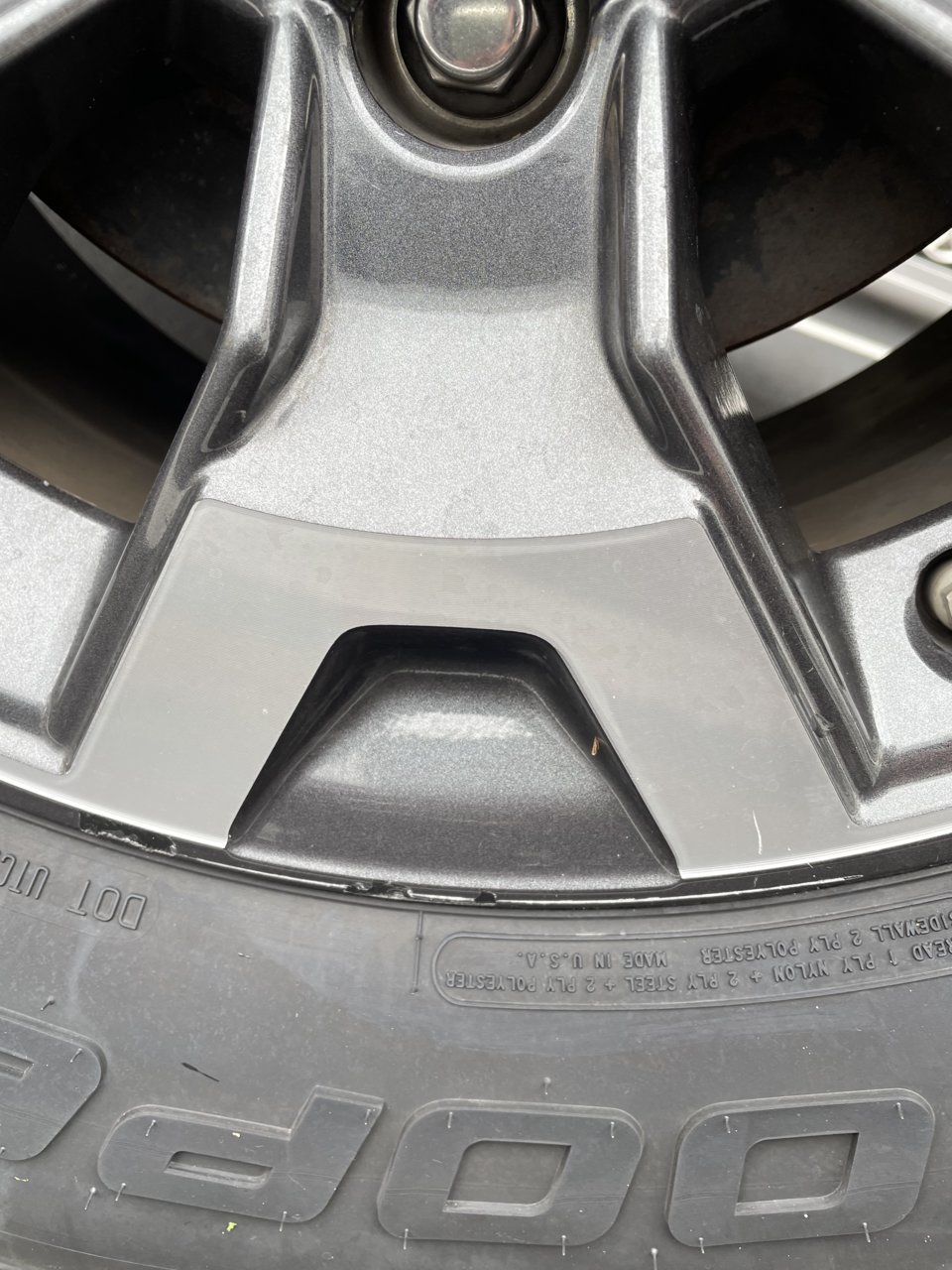 Car Wheel Rim Dent Scratch Care Kit Repair Adhesive Paint Fix Tool Set US  STOCK