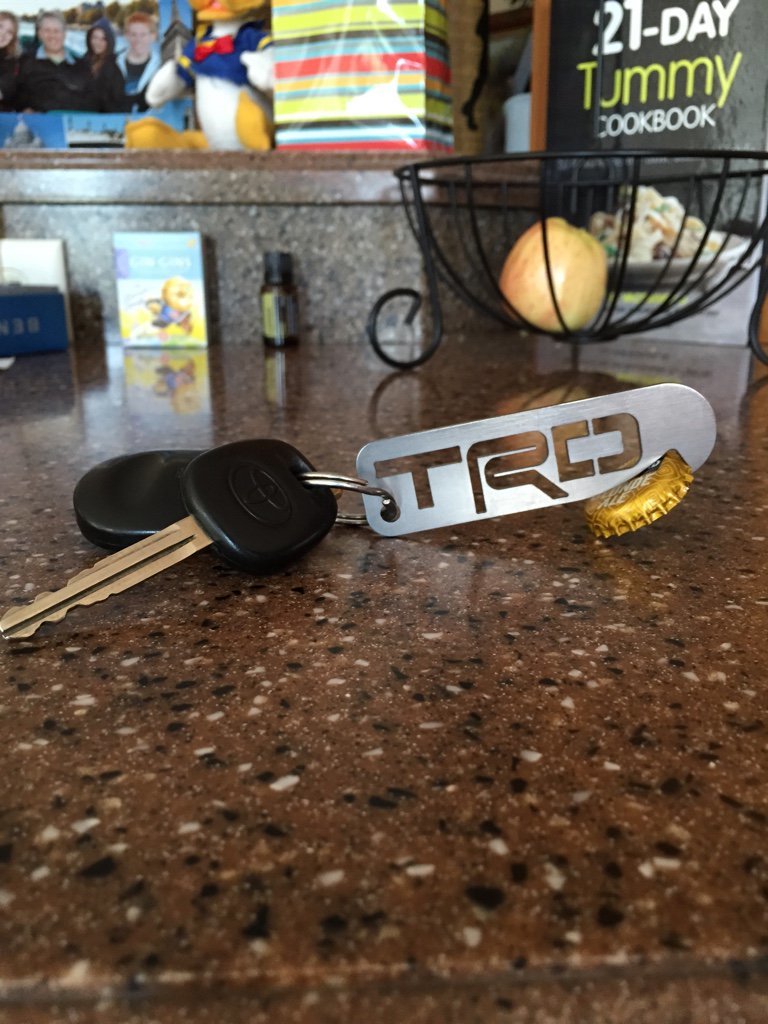 Toyota tacoma trd on sale keychain