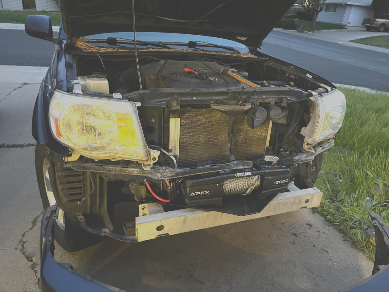 1,1st stage behind bumper.jpg