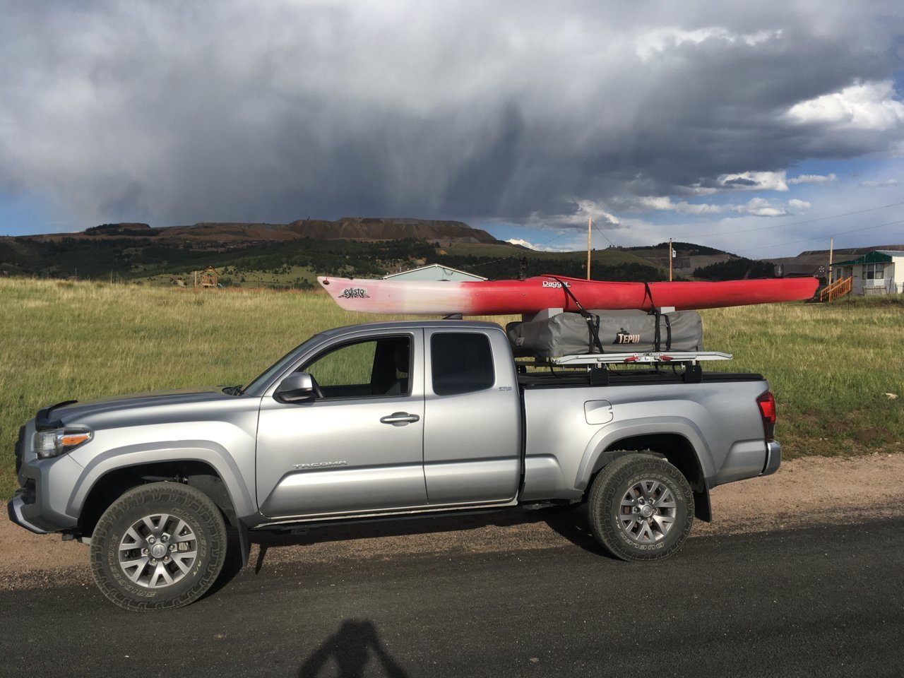 How I Transport A 14' Kayak With A Rtt (and Other Tips) 