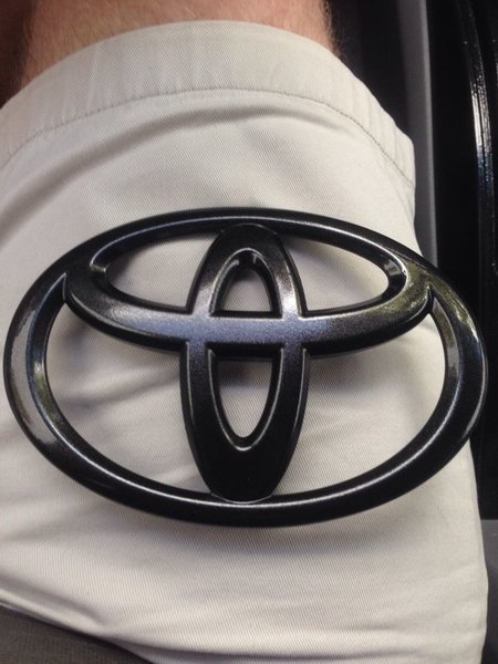 2012 Toyota Tacoma For Sale >> FS - 2011-2015 Front Grill Emblem - Metallic Black / Gloss ... 2012 Toyota Tacoma For Sale >> FS - 2011-2015 Front Grill Emblem - Metallic Black / Gloss ...