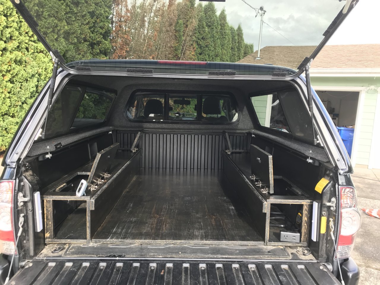 Show us your truck bed sleeping platform/drawer/storage systems | Page ...