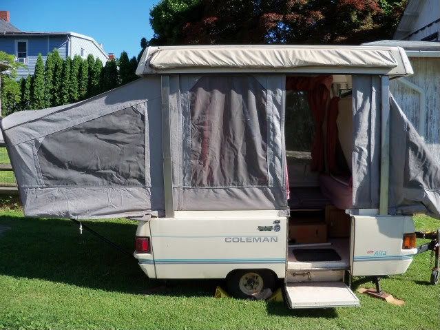 1990 coleman 2025 pop up camper