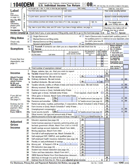 New Tax Forms 