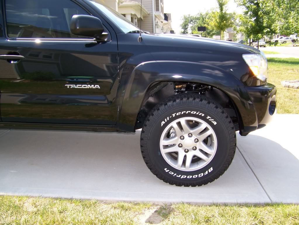 anybody running 17" tundra wheels on their 1st gen? | Tacoma World