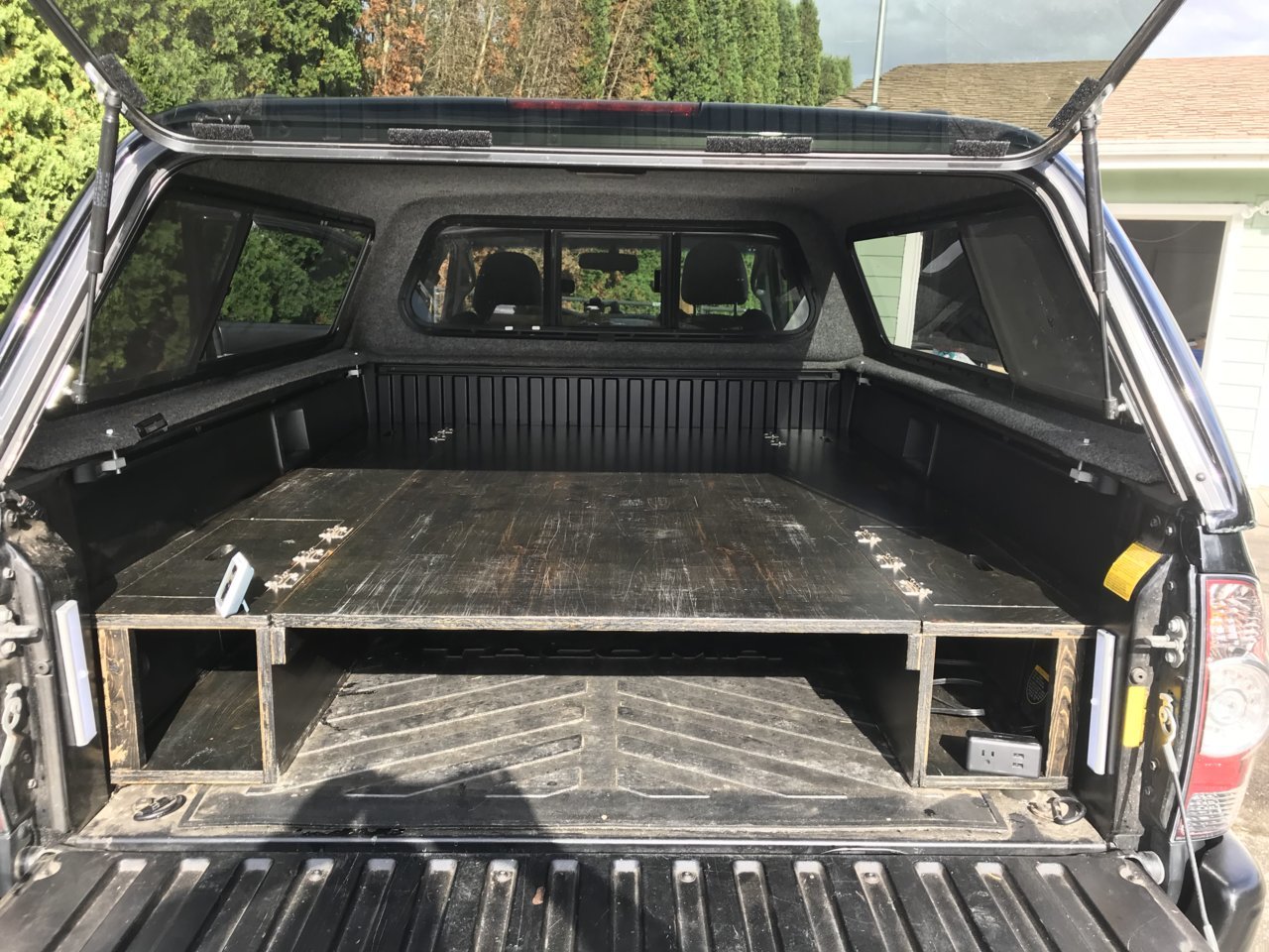 Show us your truck bed sleeping platform/drawer/storage systems | Page ...