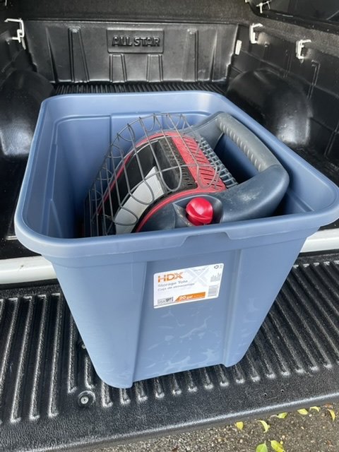 Storage Container for Big Buddy?