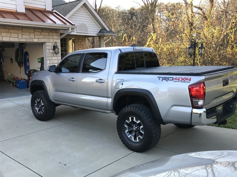 2016 Silver Tacoma TRD Off-road Lifted | Tacoma World