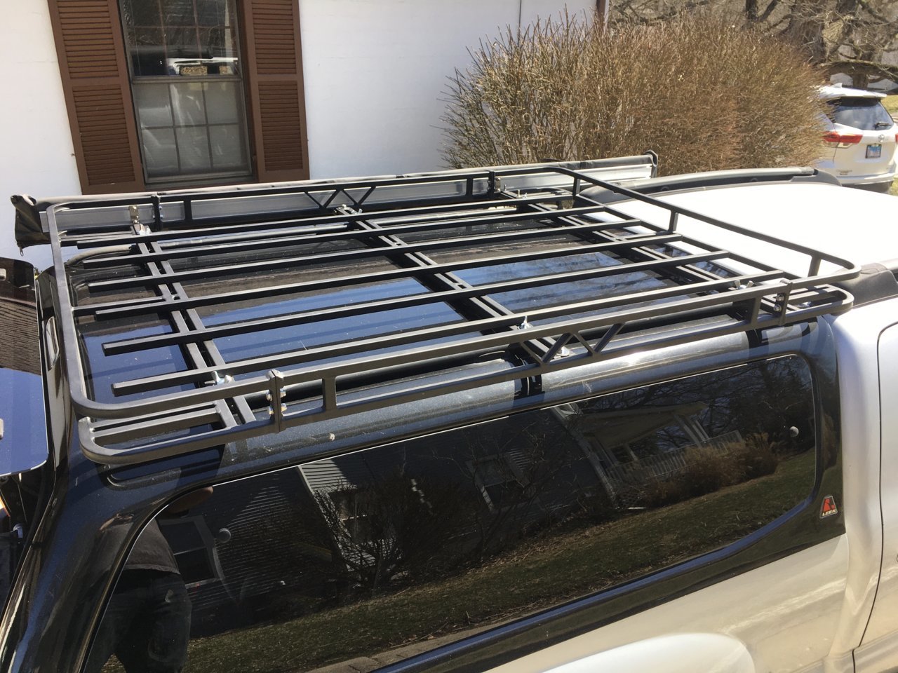 DIY Shell roof rails | Tacoma World