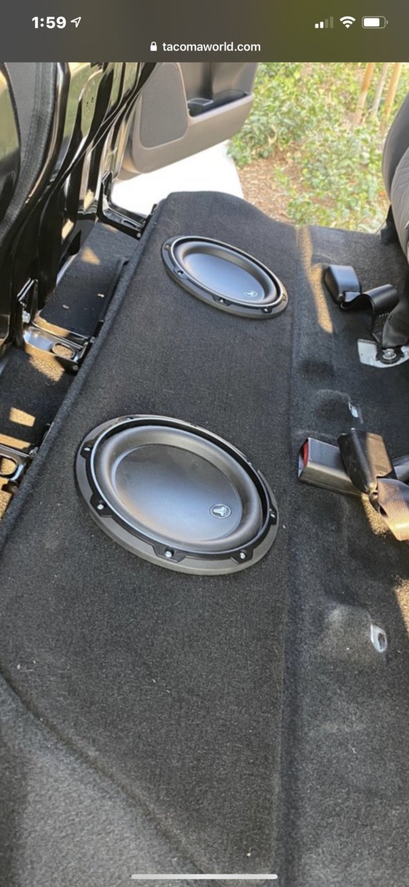 Tacoma subwoofer best sale