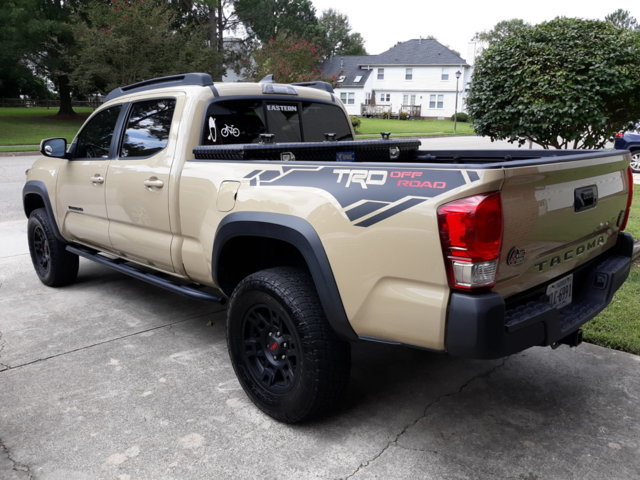 Custom TRD bedside stickers: let's see them!