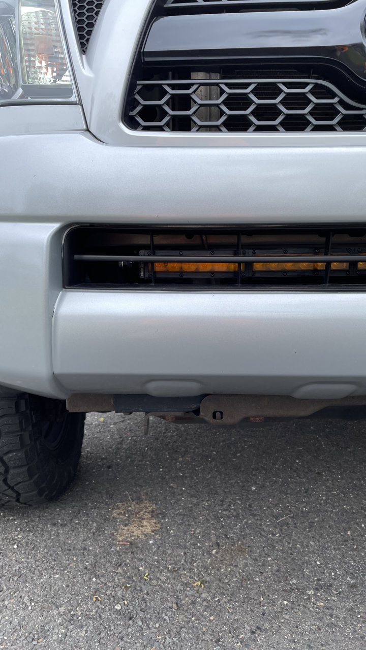 Hidden light bar mount questions | Tacoma World