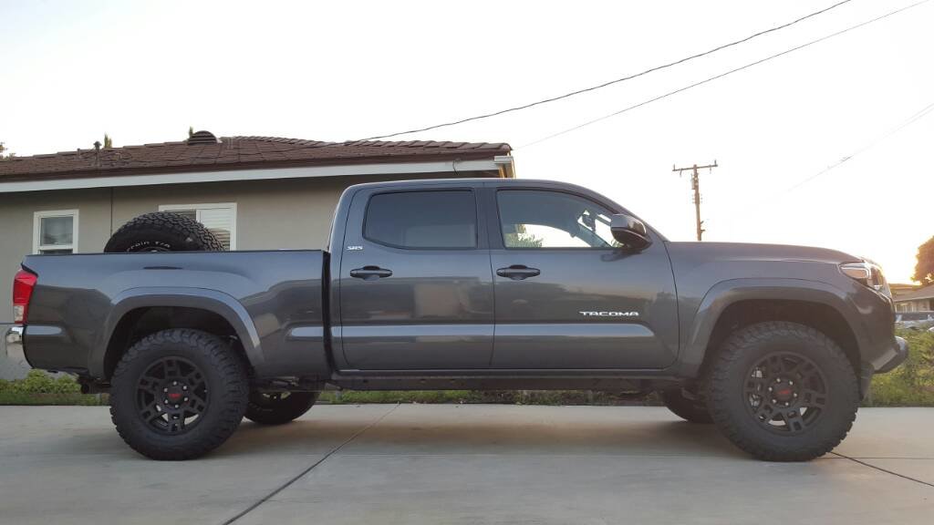 New Wheels For My 16 Tacoma 17 Trd Pro Bf Goodrich All Terrain Ko2 265 70 17 Tacoma World