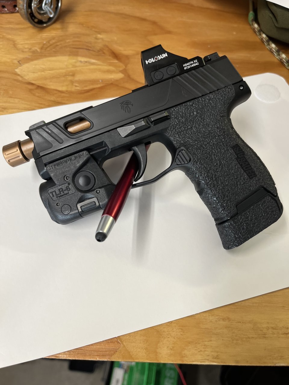  DBTAC Gun Range Bag Small  Tactical 2x Pistol Shooting Range  Duffle Bag with Lockable Zipper for Handguns and Ammo (Black) : Sports &  Outdoors