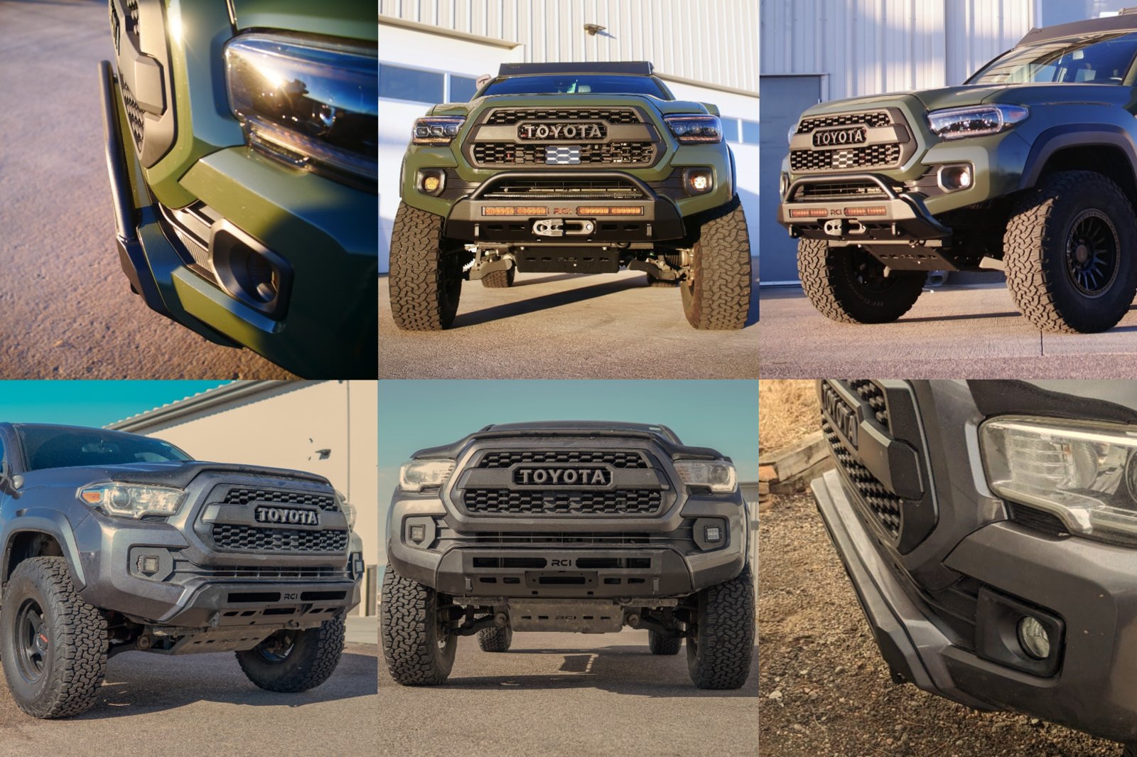 Rear Bumper  16-23 Tacoma - RCI Off Road