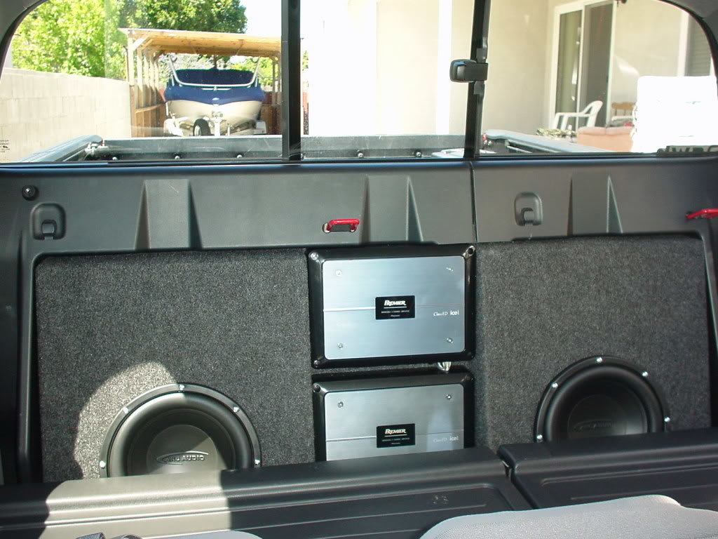 Aftermarket Subwoofer placement in double cabs World