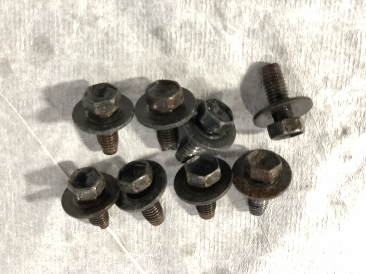 Skid plate bolts World