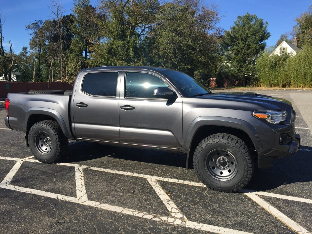 2024 Toyota Tacoma Off Road Tire Size