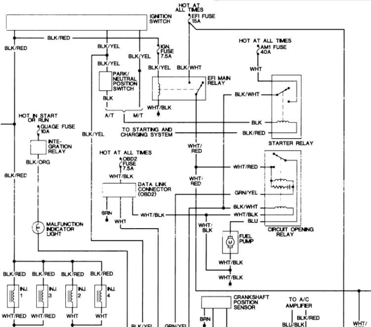 1996 Fuel Pump Wiring Diagram or Test Power to Pump ...