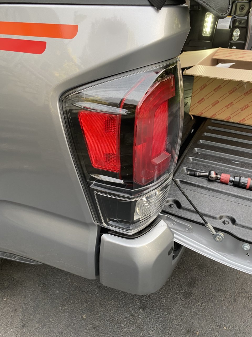 Black tail lights for 2021 | Tacoma World