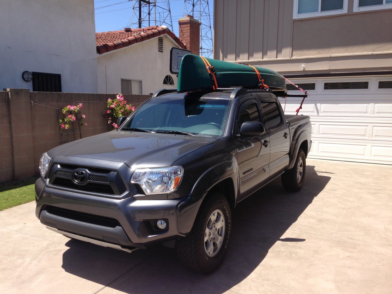 Kayak carrying roof racks for 2013 PreRunner | Tacoma World