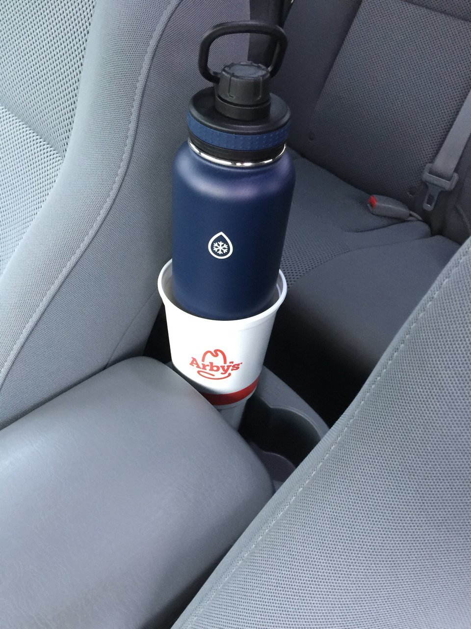 SMART KUP Car Cup Holder for Hydro Flasks 32 oz and 40 oz Nalgene