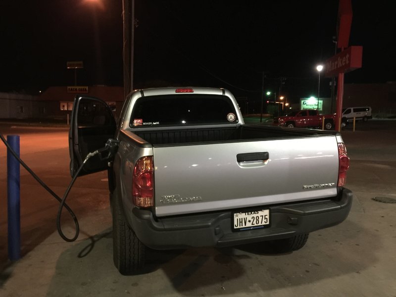 1st fill up on the road.jpg