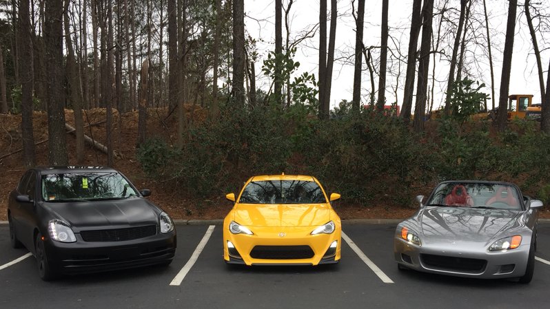 2003 G35 and 2015 FR-S RS 1.0 and 2001 S2000.jpg