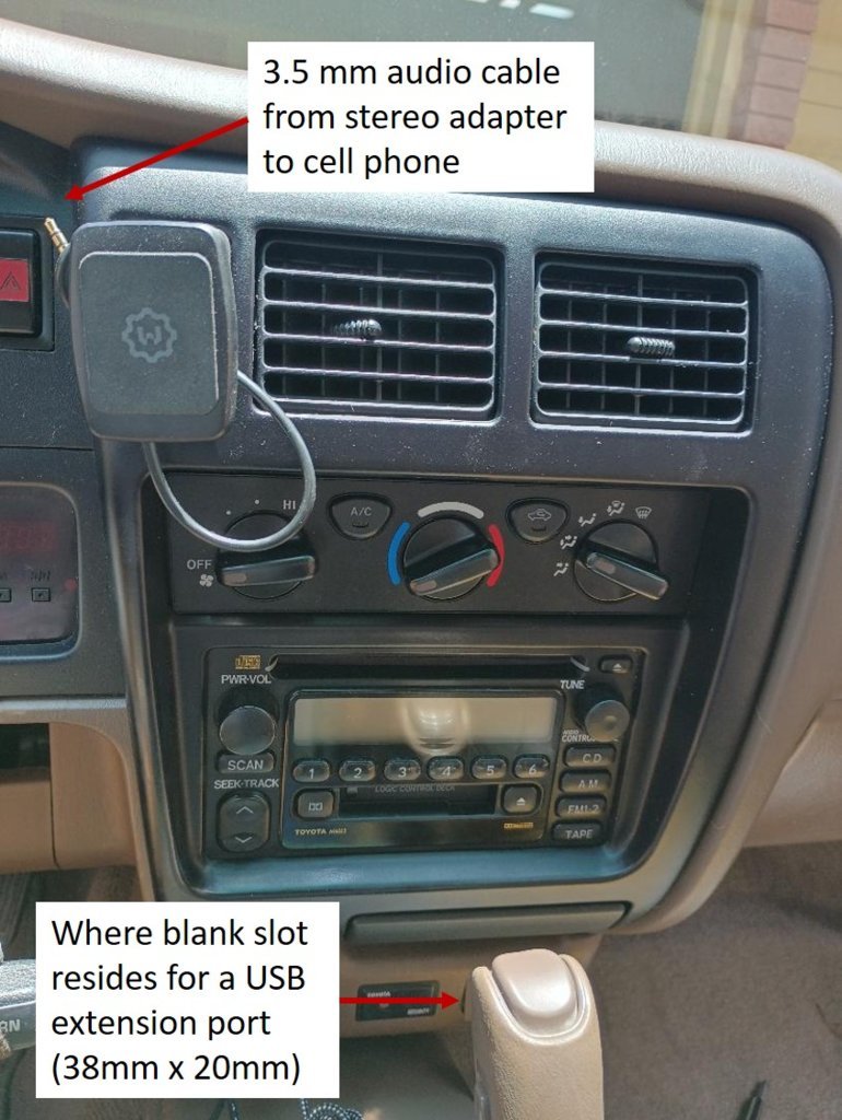 2004 Taco Stereo Adapter Installed.jpg