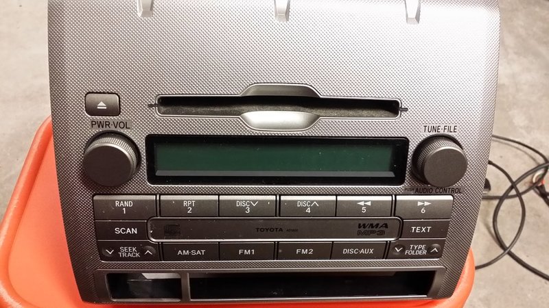 2005 - 2011 Toyota Tacoma XM Radio MP3 and CD Player 1.jpg