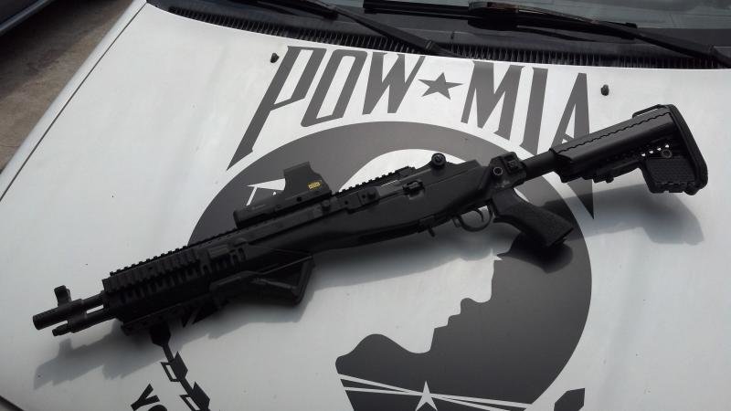 Springfield Armory M1A Socom 2 w/extended rail | Tacoma World