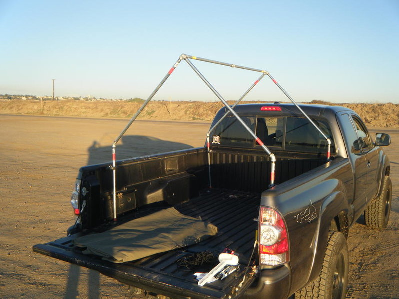 Diy Military Style Truck Bed Tent Under 300 Tacoma World - Diy Truck Tent Camping