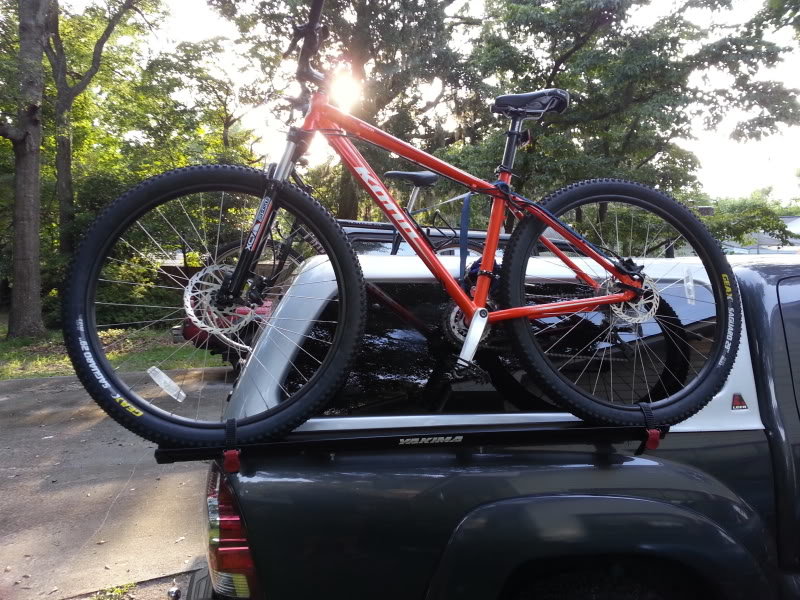 truck camper bike rack