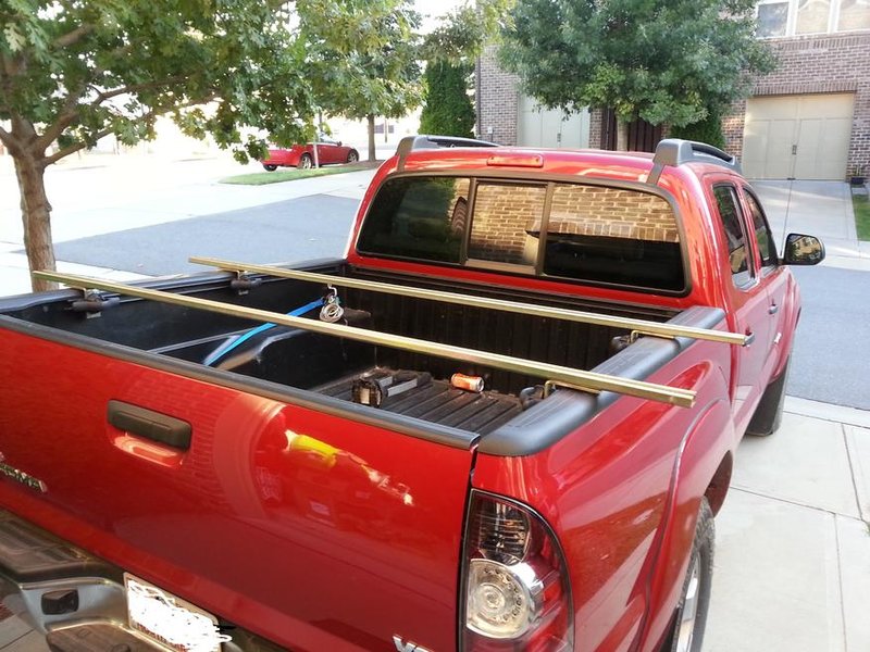 Diy truck bed online cross bars