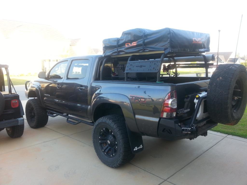 Fab Fours Rear Bumper w/ Tire Carrier | Tacoma World