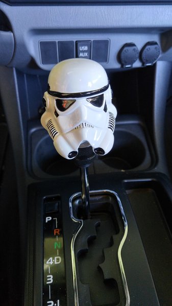 Star Wars Stormtrooper Clone Trooper Car Manual Resin Shift Gear Shifter  Knob